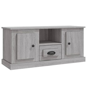 Générique Meuble TV Sonoma Gris 100x35,5x45 cm Bois dingénierie,22 KG,816462, Meubles, Meubles TV