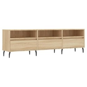 Générique Meuble TV chêne Sonoma 150x30x44,5 cm Bois dingénierie,25 KG,831295, Meubles, Meubles TV