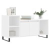 Générique Meuble TV Blanc 100x35x55 cm Bois dingénierie,20.4 KG,831324, Meubles, Meubles TV
