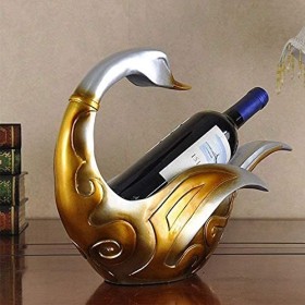 ELzEy Casier à vin Accueil Casiers à Vin Pratiques Forme de Résine Salon Créatif Restaurant Armoire à Vin Décoration Casier à