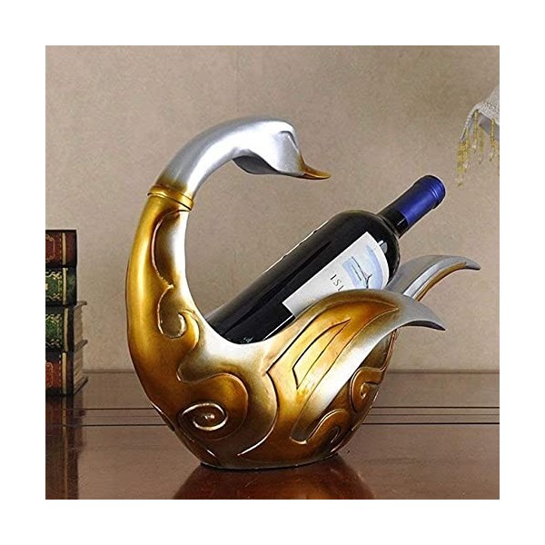 ELzEy Casier à vin Accueil Casiers à Vin Pratiques Forme de Résine Salon Créatif Restaurant Armoire à Vin Décoration Casier à