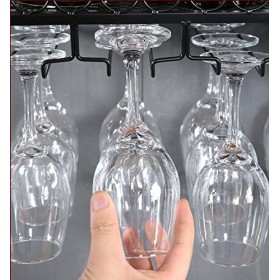 Cadre en Verre de vin en Verre Casier à Bouteilles de casier à vin Mural Casier à vin Simple et créatif Casier à Bouteilles d