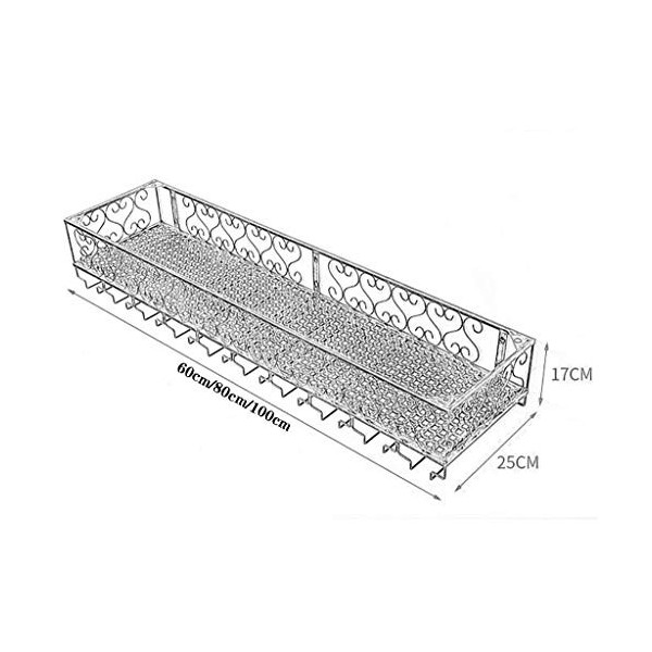 PJQUEKAIPJ Casier à Vin Home Red Holder Restaurant Bar S, Mural en Métal | Casier à Verres à Vin Suspendu | Casier à Bouteill