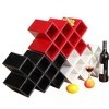 PJQUEKAIPJ Casier à vin Accueil Support Rouge Support de Verre à Vin Restaurant Bar 5/8 Bouteilles Support Peut Combinaison A