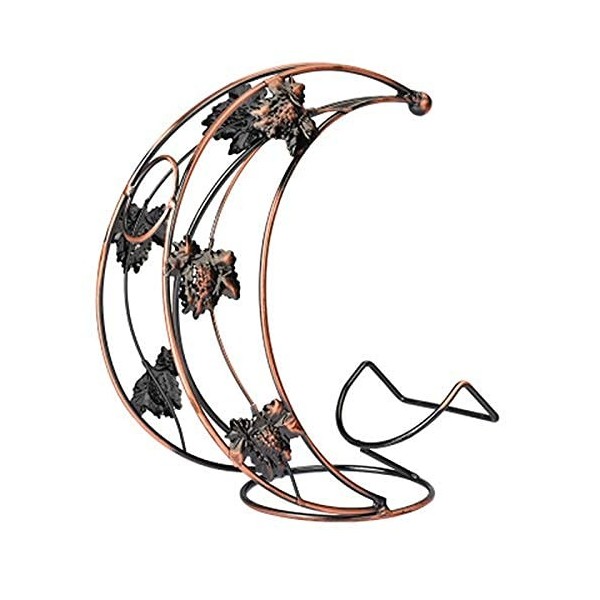 Casier à vin, casier à Porc créatif en Forme de Lune, Support de vin Pratique, présentoir, Support de Verre à vin, décoration