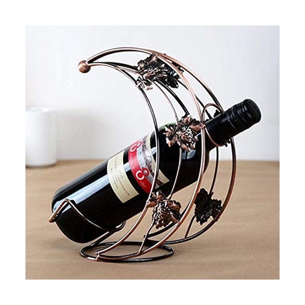 Casier à vin, casier à Porc créatif en Forme de Lune, Support de vin Pratique, présentoir, Support de Verre à vin, décoration
