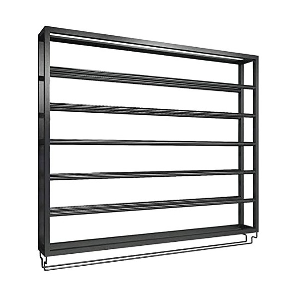 ELzEy Casier à vin Casier à vin Tenture Murale en Fer Forgé Présentoir à Vin Étagère à Vin Mur de Maison Armoire à Vin Créati