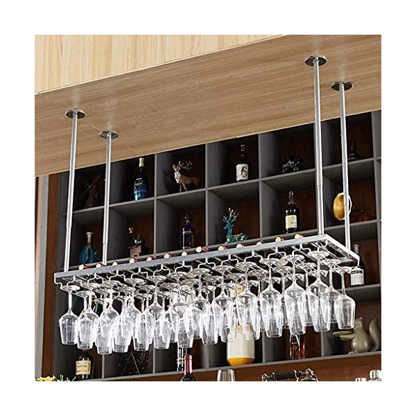 ELzEy Casier à vin Casiers à vin, Bar, Restaurant, Casier à Verres à Vin, Supports à Verres à Pied pour la Maison, Porte-Bout