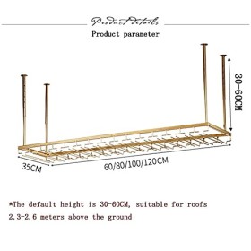 Casier à verres à vin suspendu au plafond, casier à bouteilles de vin mural, casier à verres à vin au plafond, casier à boute