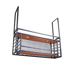 Casier à vin, casier à vin Suspendu, casier à vin de Bar en Fer Domestique, casier à Verre à vin, Armoire à vin Murale créati