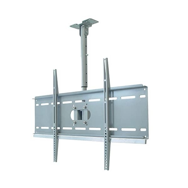 My Wall - HP3L - Fixation Plafond ajustable Universel Ecran charge max. 80kg- taille : 93-160cm - Argent