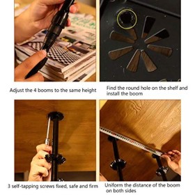 Cadre de Verre à vin en Verre Casier à vin en métal au Plafond, Porte-gobelet Suspendu, Hauteur réglable, comptoir de Bar, ca