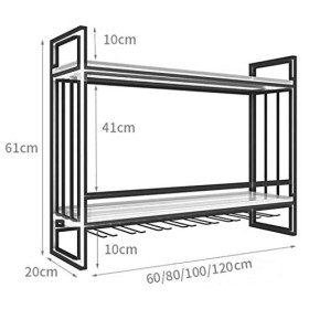 Cadre de Verre à vin en Verre Casier à vin Mural en métal, casier à Verres à vin Suspendu, casier à vin créatif en Bois, prés