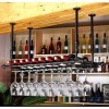 Casier à verres à vin suspendu - Casier à verres à vin suspendu au plafond Casier à vin Porte-bouteilles suspendu minimaliste