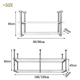 Casier à verres à vin suspendu-Casier à verres à vin suspendu Casier à vin Support à plantes suspendu au plafond, étagère sus