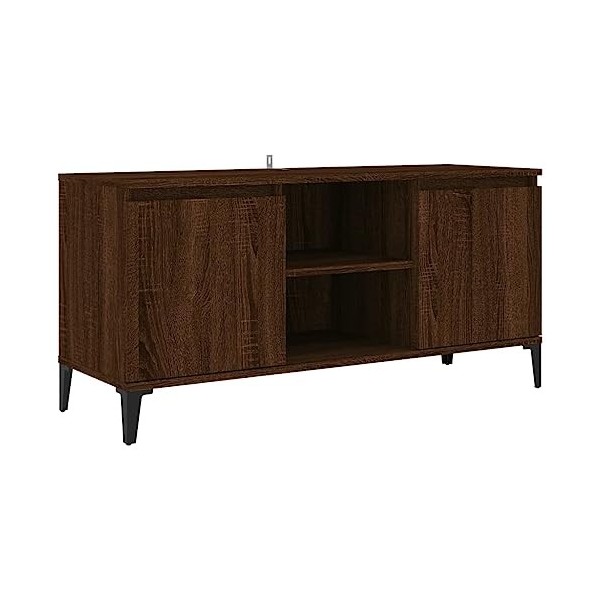 Meuble TV,Étagère TV Flottante, Support de Télévision Flottant Fixé au Mur Centre de Console Multimédia de Divertissement Gra