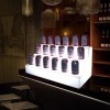 Umaxa Présentoir à Bouteilles LED, présentoir Lumineux à LED pour Armoire à vin, Anti-Chute, Bar créatif, vin étranger, Cockt