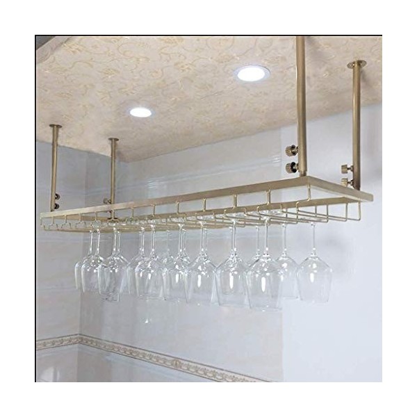 Barware Casier À Vin Bar Casier À Vin Cadre De Verre À Vin Gobelets Suspendus Cadre De Verre À Vin Rouge À lenvers Cintres À