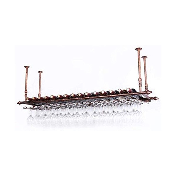 Casier à vin européen créatif Suspendu casier à vin Installation au Plafond casier à vin Suspendu casier à vin Simple décorat