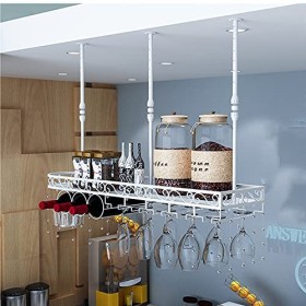 Casier à vin Suspendu casier à Verres à vin casier à Bouteilles de vin, casier à Verres à vin Suspendu de Style européen, cas