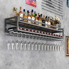 ATHUAH Casier à vin Mural, casier à vin de Bar, casiers à vin muraux industriels pour Bouteilles de vin, casier à Bouteilles 