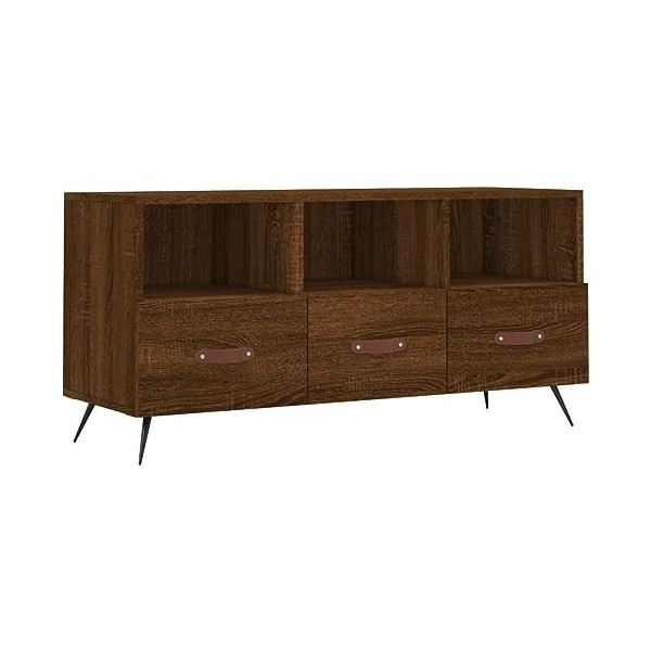 Meuble TV,Banc TV,Meuble TV Suspendu,Étagère TV Flottante, Support de Télévision Flottant Fixé au Mur Centre de Console Multi