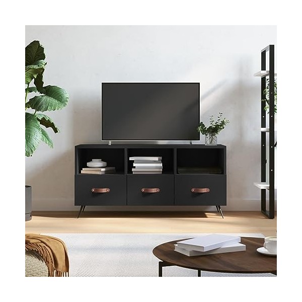 Meuble TV,Banc TV,Meuble TV Suspendu,Étagère TV Flottante, Support de Télévision Flottant Fixé au Mur Centre de Console Multi