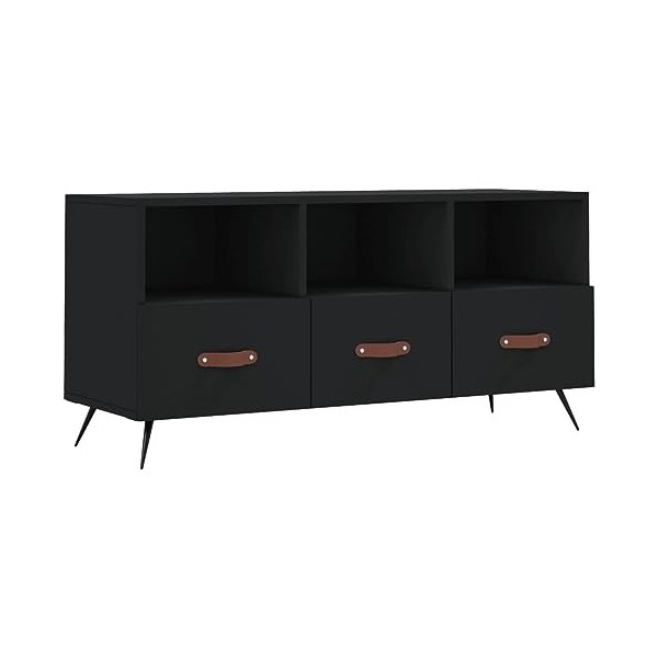 Meuble TV,Banc TV,Meuble TV Suspendu,Étagère TV Flottante, Support de Télévision Flottant Fixé au Mur Centre de Console Multi