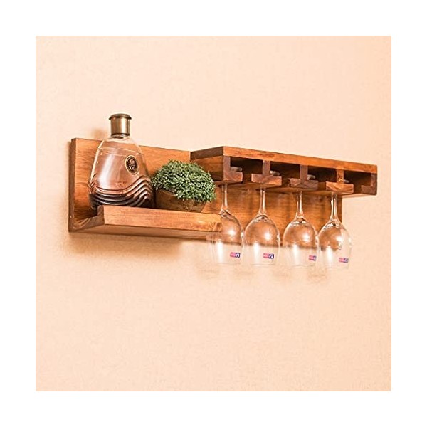 Casier à vin casier à vin mural, casier à vin sur pied, casier à vin en bois massif, casier mural de salon, casier à verres à