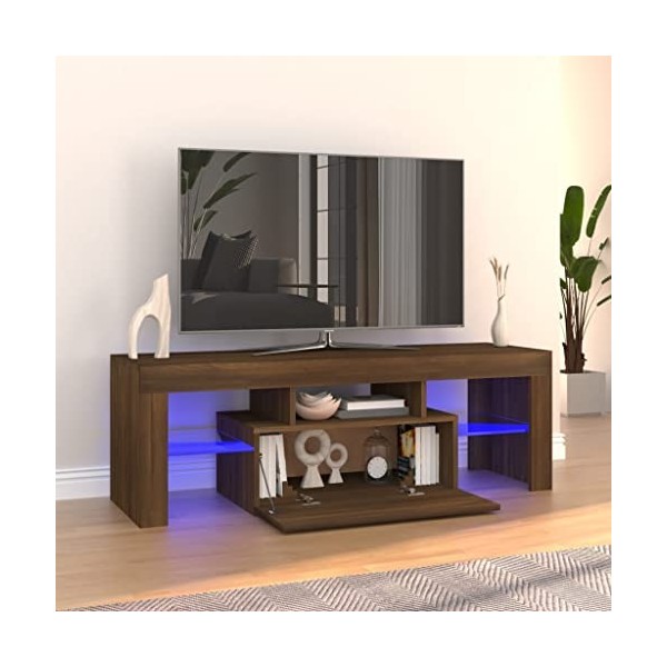 VEEKI Meuble TV, Meuble TV Suspendu, Meuble télé, Meuble TV Industriel, Meuble Chambre, Convient pour Salon ou Chambre, Meubl