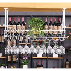 Casier à vin Suspendu en Fer au Plafond, casier à vin Suspendu, casier à Bouteilles de vin, Cadre de Lunettes, casier à vin, 