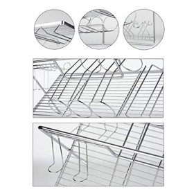 inBEKEA Casier à vin suspendu, tenture murale épaisse épaissie, casier à vin en acier inoxydable, casier à vin, casier à vin,