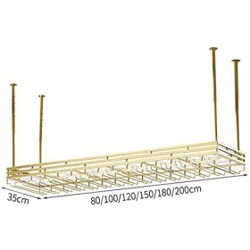 Casier à vin autoportant Armoires Porte-vin mural Casier à vin suspendu avec support en verre et étagère, casier à verres à v