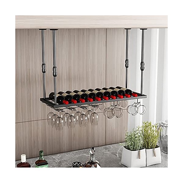 Casier à vin mural casier à vin sur pied loft européen haut de gamme comptoir de bar casier à verre à vin, suspendu à lenver