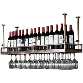 AARONG Casier à vin autoportant, casier à vin Mural, casier à vin Suspendu au Plafond, casier à vin Mural à Hauteur réglable,