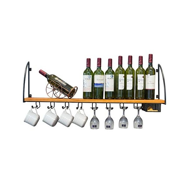 Casier à vin Mural | Support en Verre | Magasin de Stockage en liège Rouge, Blanc, Champagne | Support de Stockage | Casier à