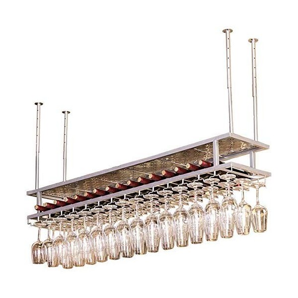 Support À Vin Local Or Casier À Vin Suspendu Casier À Verre À Vin Rouge À Lenvers Home Bar Casier À Vin Support De Rangement