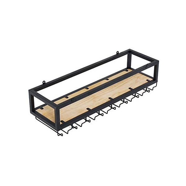 Casier à vin, casier à vin Suspendu au Vent Industriel, casier à vin Suspendu en Fer, casier à Verres à vin à lenvers, casie