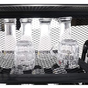 Casier à vin Organisateur Casier À Vin Bar Casier À Verre À Vin Suspendu Casier À Verre Suspendu Armoire À Vin Créative Gobel