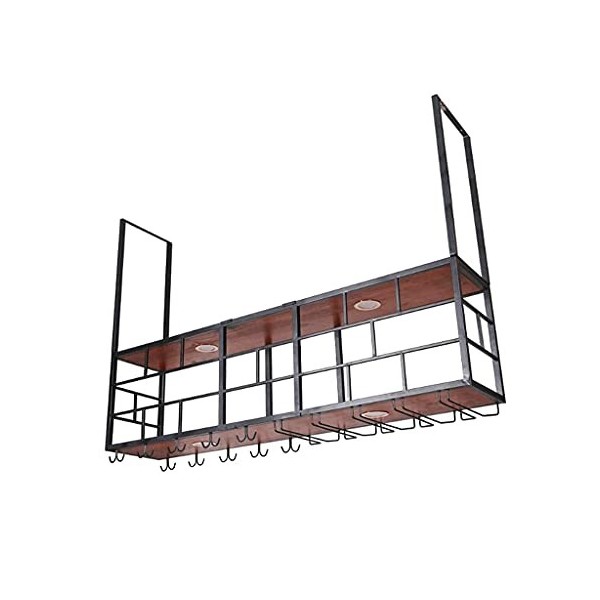 Casier à vin Organisateur Rack Casier à vin Style Simple Porte-Verre à vin À lenvers Suspendu Casier à Verre à vin Décoratio