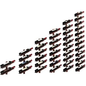 Casier à vin Mural en Fer forgé pouvant être empilé obliquement, Support à Bouteilles de vin Simple européen, présentoir déco