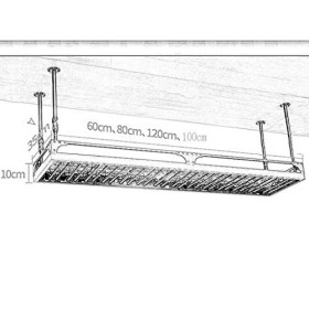 NufiyA Casier à vin Casier à vin, Bar Bar Réception Support en Fer Forgé Plafond en Verre Verre à Vin Casier à Vin Suspendu à