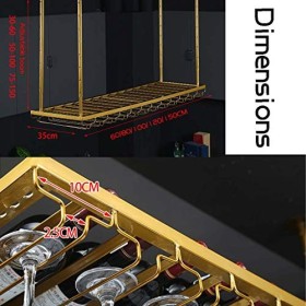 Casier à vin autoportant Armoires Porte-vin mural Casier à vin Porte-verre à vin au plafond Porte-vin en fer suspendu Process