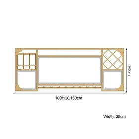 KOHARA Casier à vin Organisateur Rack Casier À Vin Tenture Murale Armoire À Vin Ménage Casier À Vin Rack Restaurant Affichage