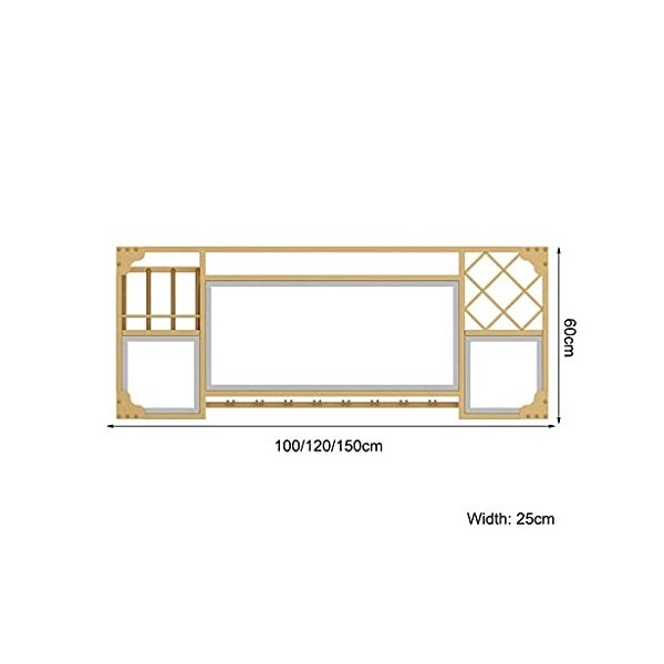 KOHARA Casier à vin Organisateur Rack Casier À Vin Tenture Murale Armoire À Vin Ménage Casier À Vin Rack Restaurant Affichage