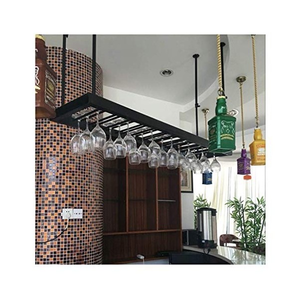 Présentoir à vin, décoration créative pour armoire à vin, support à tasses, support à verres à vin suspendu de style européen