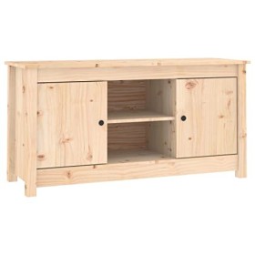 Générique Meuble TV 103x36,5x52 cm Bois de pin Massif,13.7 KG,814584, Meubles, Meubles TV