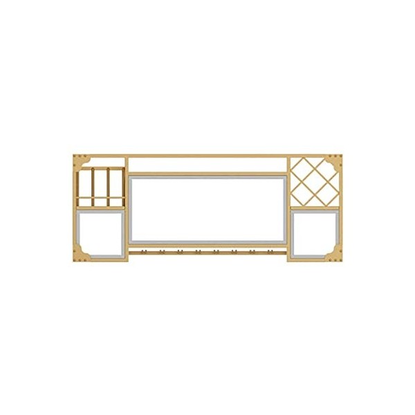 Casier à vin Organisateur Rack Casier À Vin Tenture Murale Armoire À Vin Ménage Casier À Vin Rack Restaurant Affichage Mural 