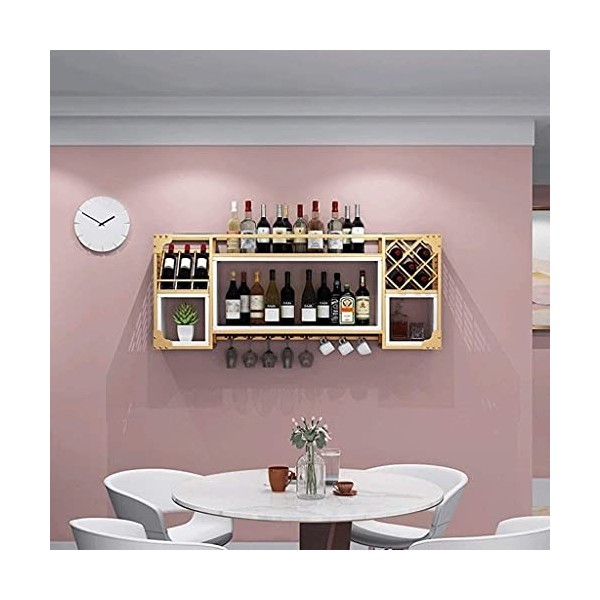 Casier à vin Organisateur Rack Casier À Vin Tenture Murale Armoire À Vin Ménage Casier À Vin Rack Restaurant Affichage Mural 