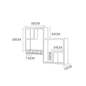 KOHARA Casier à vin Organisateur Rack Casier À Vin Simple À lenvers Gobelet Rack Vin Verre Rack Suspendu Rack Restaurant Sim